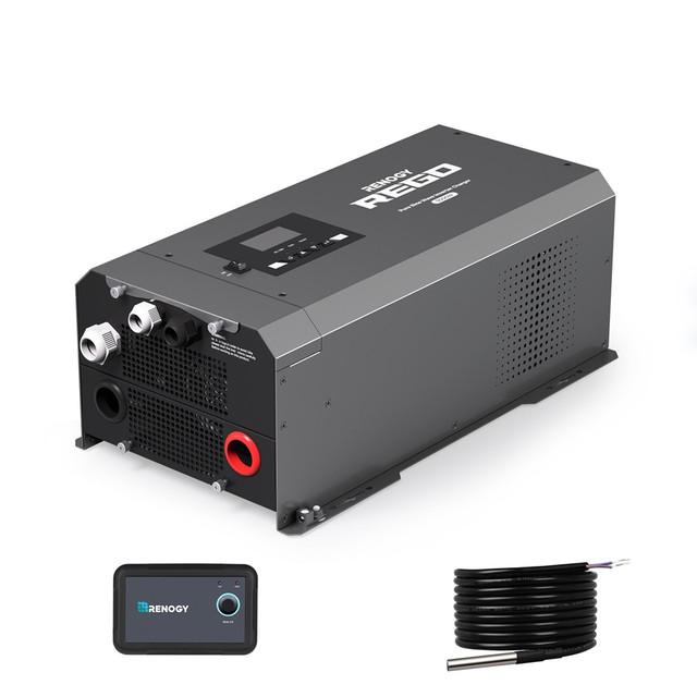 اینورتر شارژر Pure Sine Wave 3000W Renogy با ورودی 12V مدل REGO-1230-12V