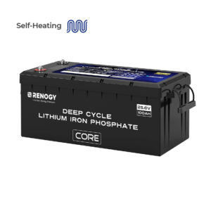 باتری RENOGY مدل Core- 24V100Ah/12V300Ah Deep Cycle با گرمایش داخلی