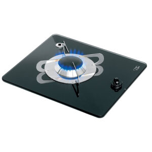 اجاق گاز تک شعله توکار سرامیکی CAN مدل CNPV1320