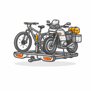 رک دوچرخه و موتورسیکلت