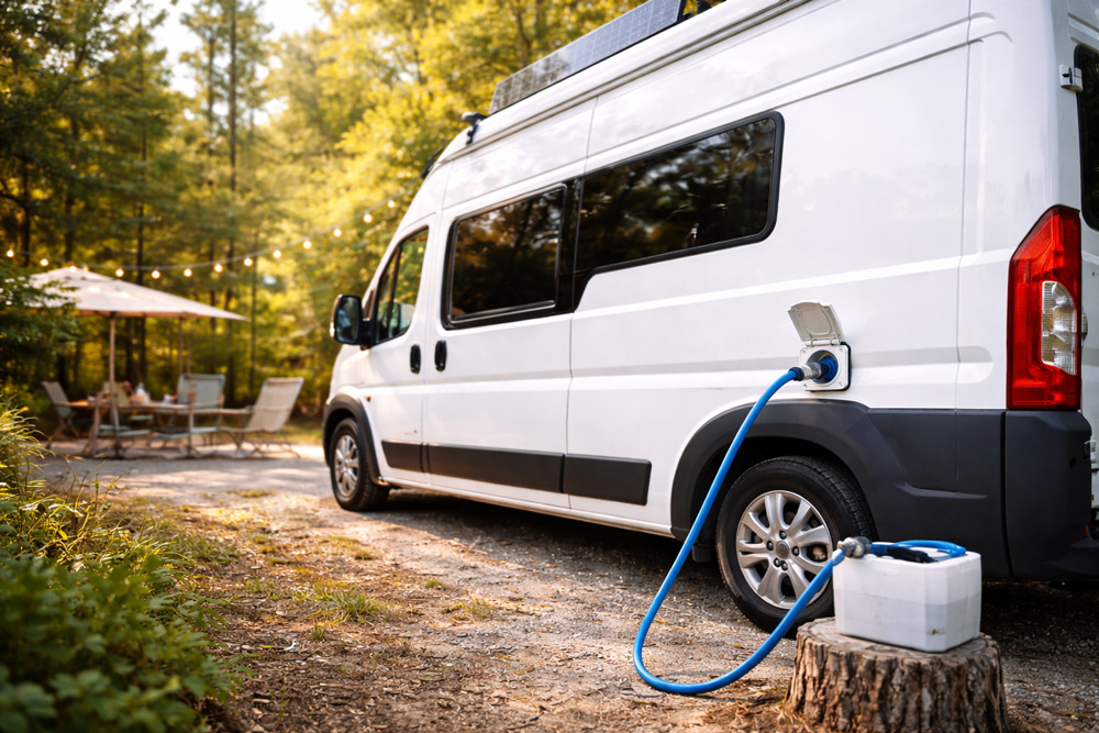 مهم‌ترین نکات نصب دریچه ورودی آب در کمپر و کاروان