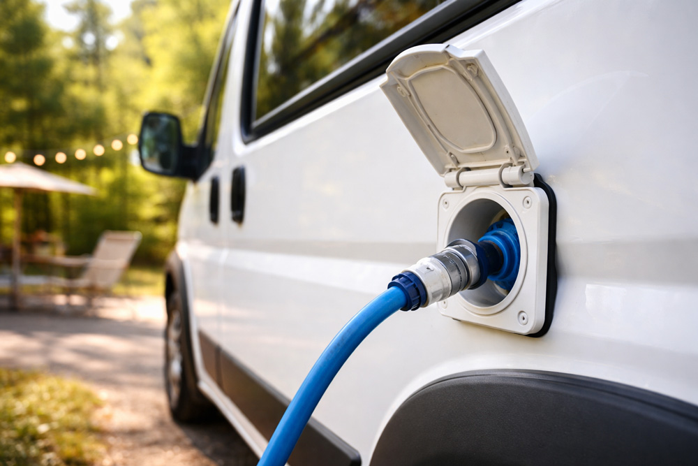 مهم‌ترین نکات نصب دریچه ورودی آب در کمپر و کاروان